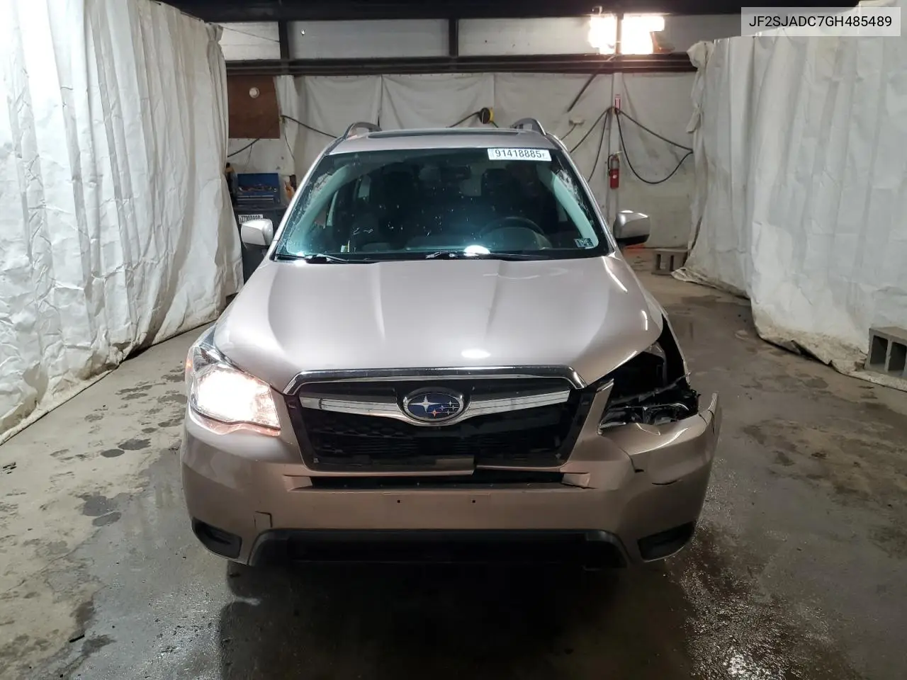 JF2SJADC7GH485489 2016 Subaru Forester 2.5I Premium