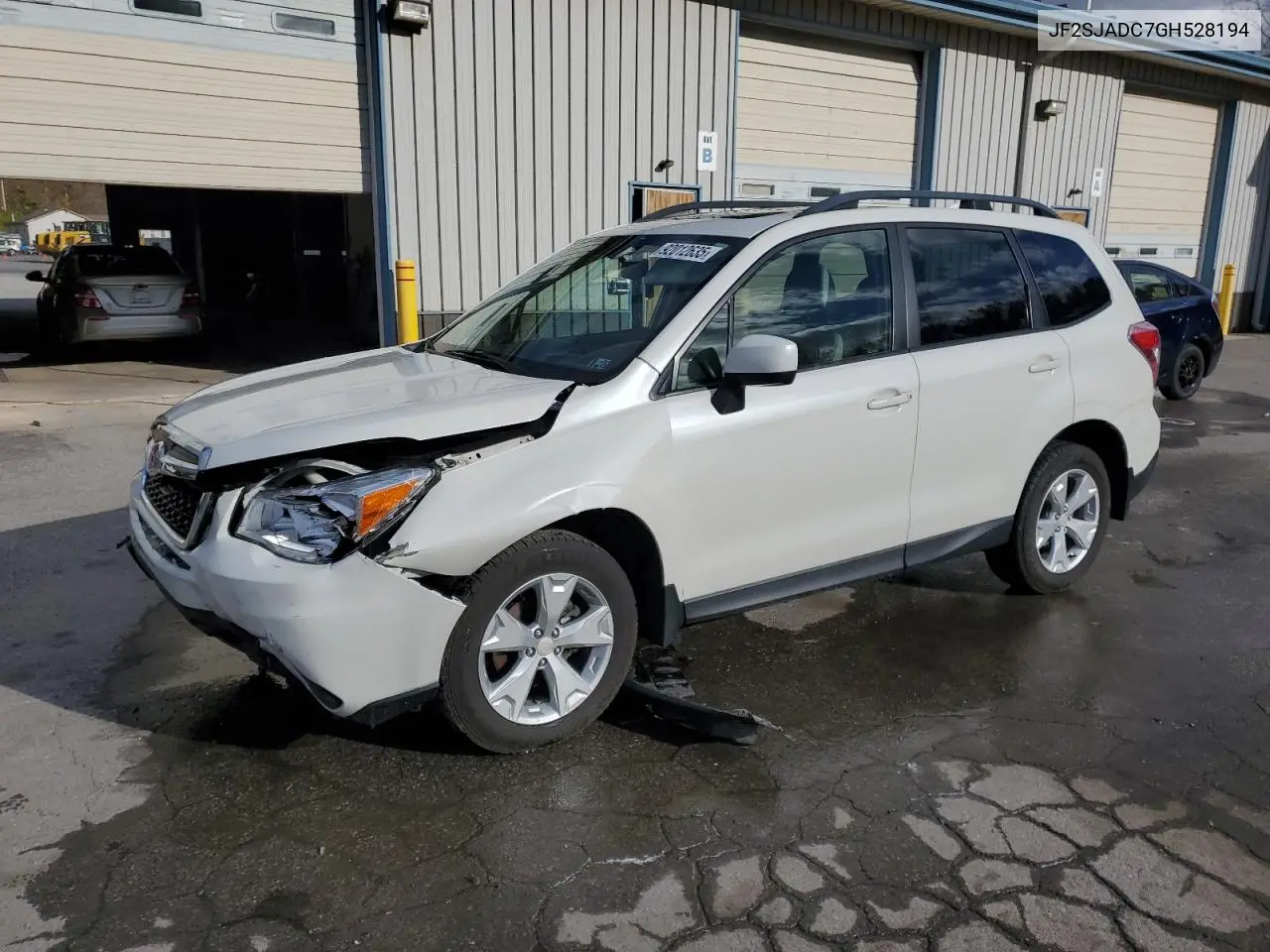 JF2SJADC7GH528194 2016 Subaru Forester 2.5I Premium