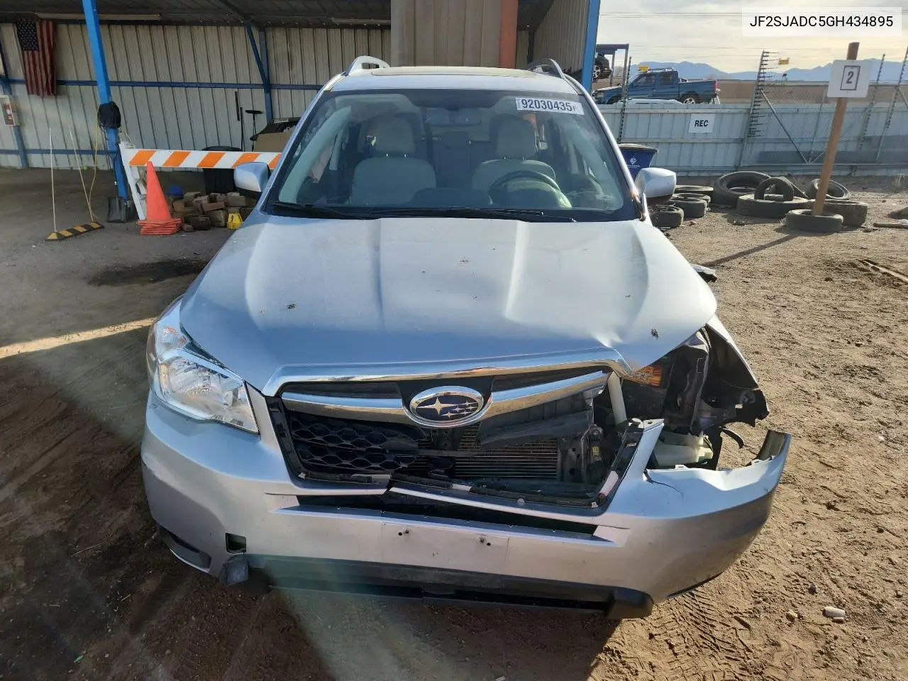 JF2SJADC5GH434895 2016 Subaru Forester 2.5I Premium