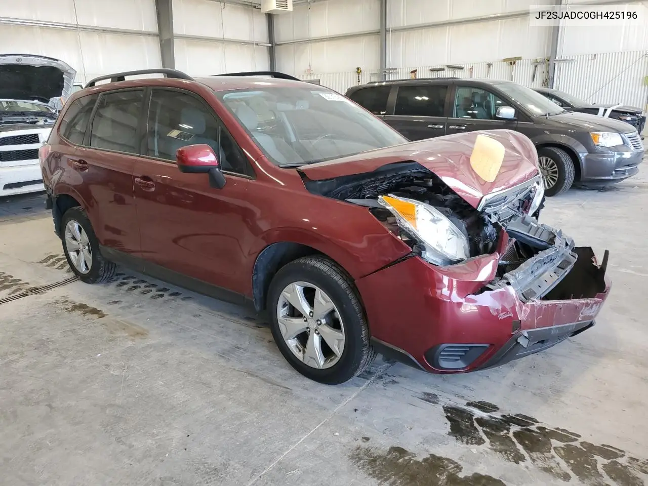 JF2SJADC0GH425196 2016 Subaru Forester 2.5I Premium