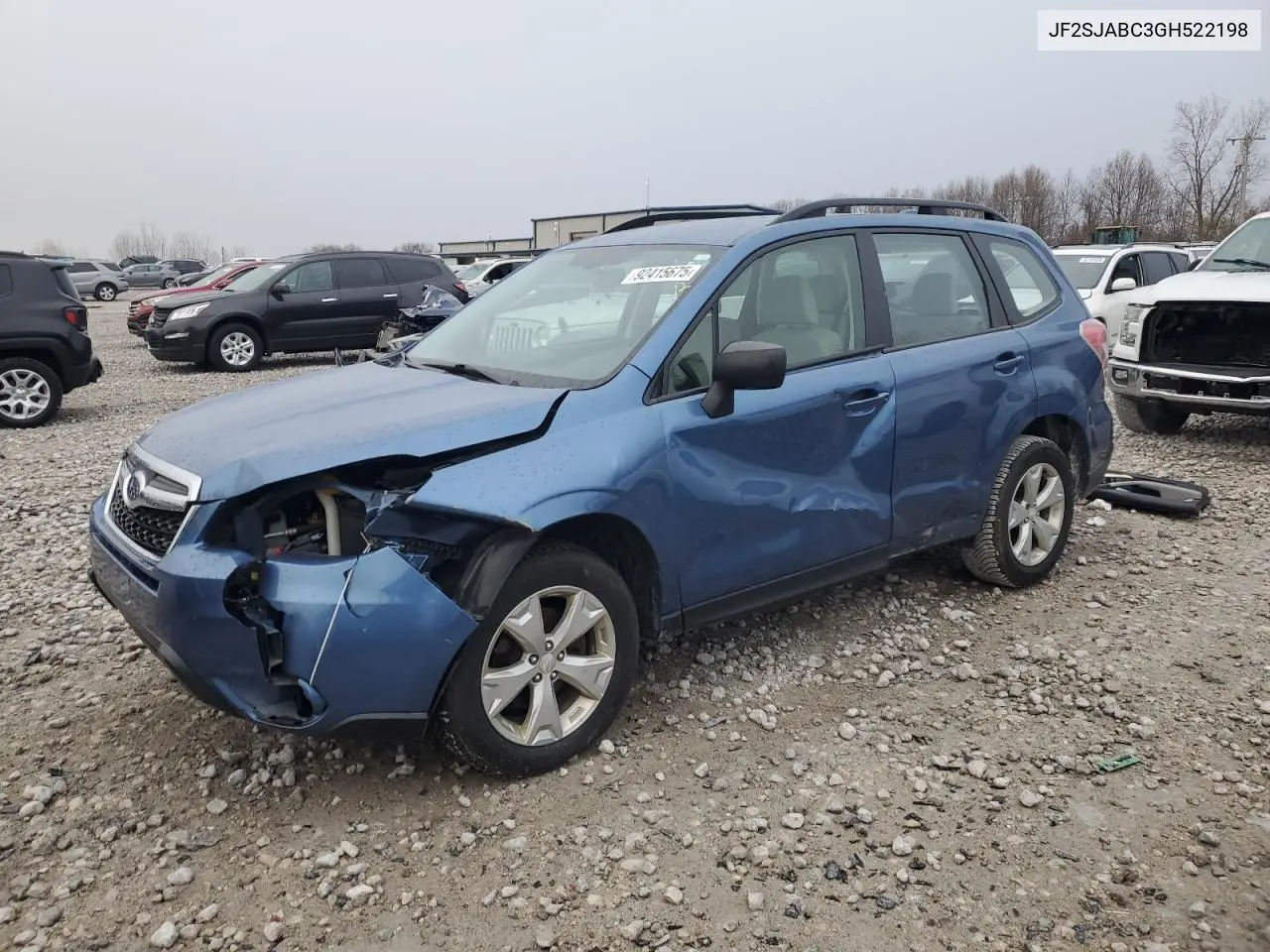 JF2SJABC3GH522198 2016 Subaru Forester 2.5I