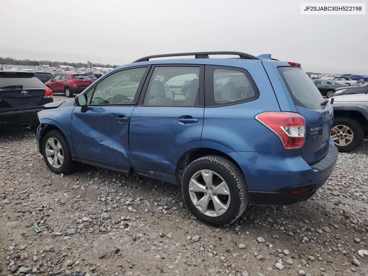 JF2SJABC3GH522198 2016 Subaru Forester 2.5I