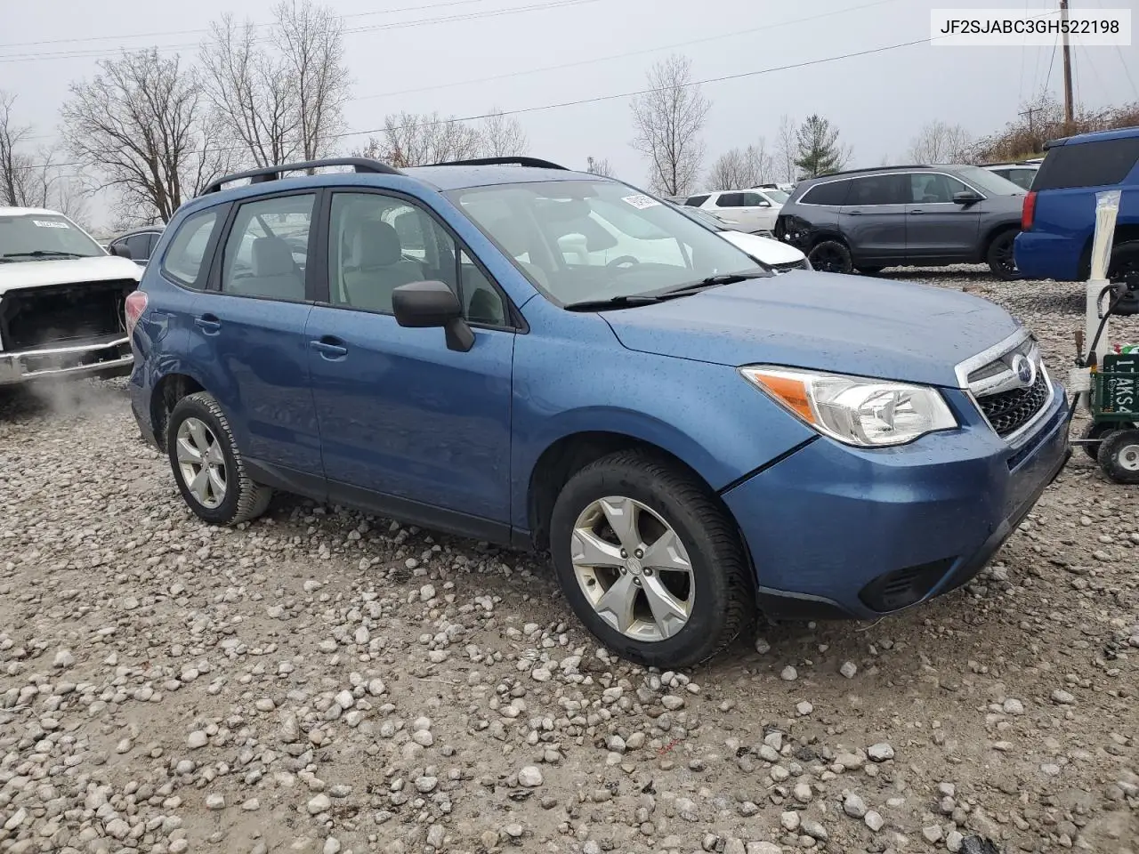 JF2SJABC3GH522198 2016 Subaru Forester 2.5I