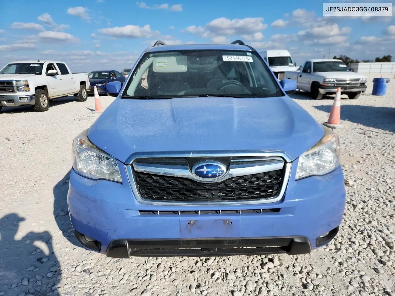 JF2SJADC3GG408379 2016 Subaru Forester 2.5I Premium