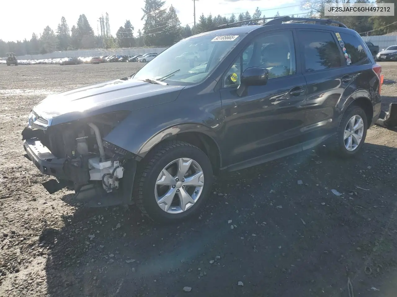 JF2SJAFC6GH497212 2016 Subaru Forester 2.5I Premium