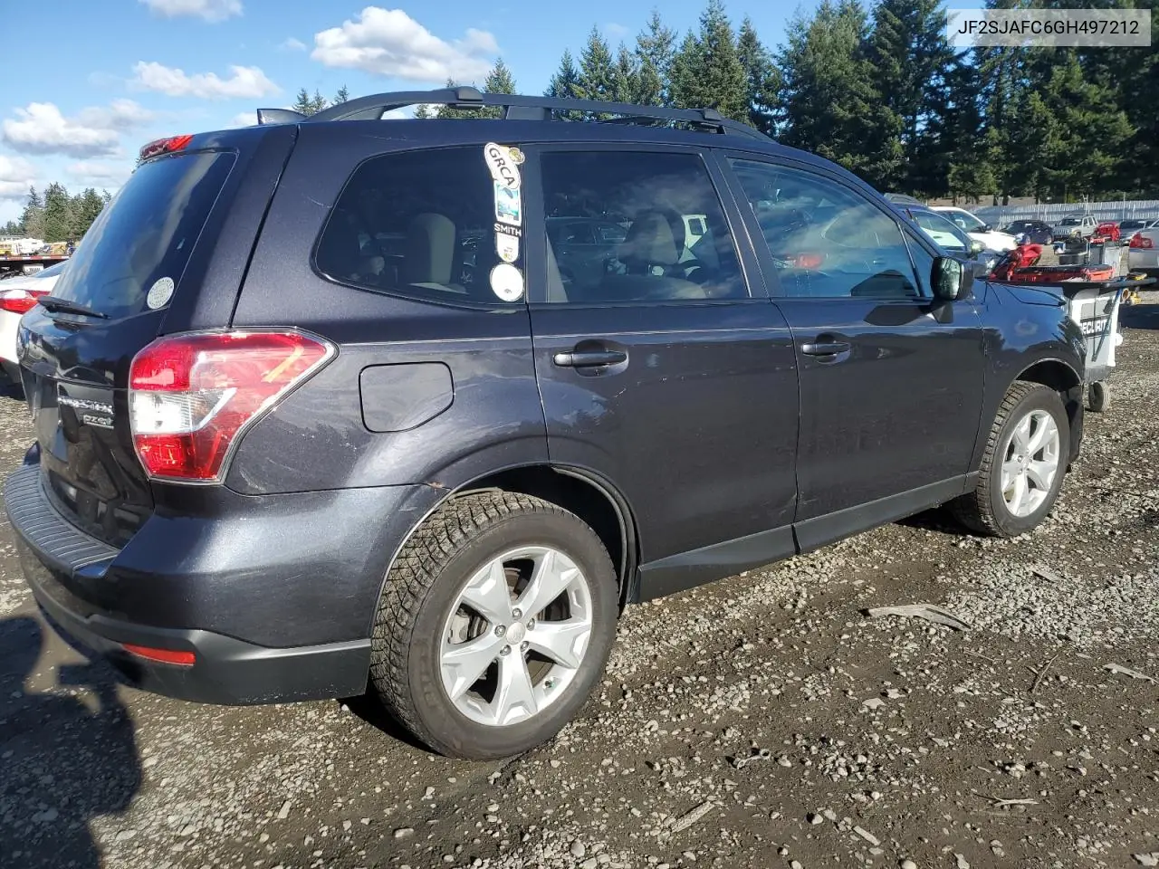 JF2SJAFC6GH497212 2016 Subaru Forester 2.5I Premium