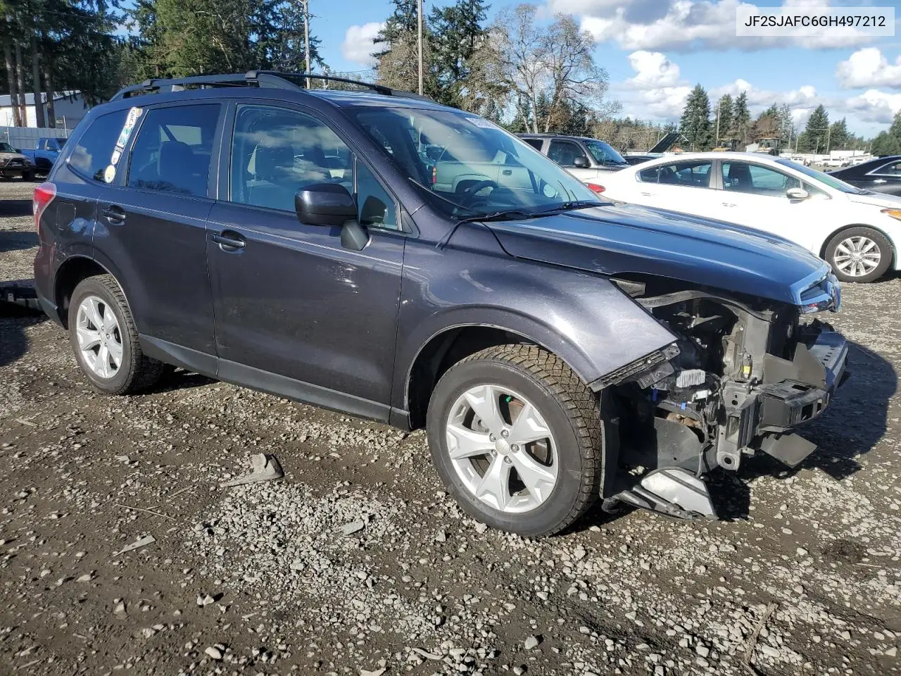 JF2SJAFC6GH497212 2016 Subaru Forester 2.5I Premium