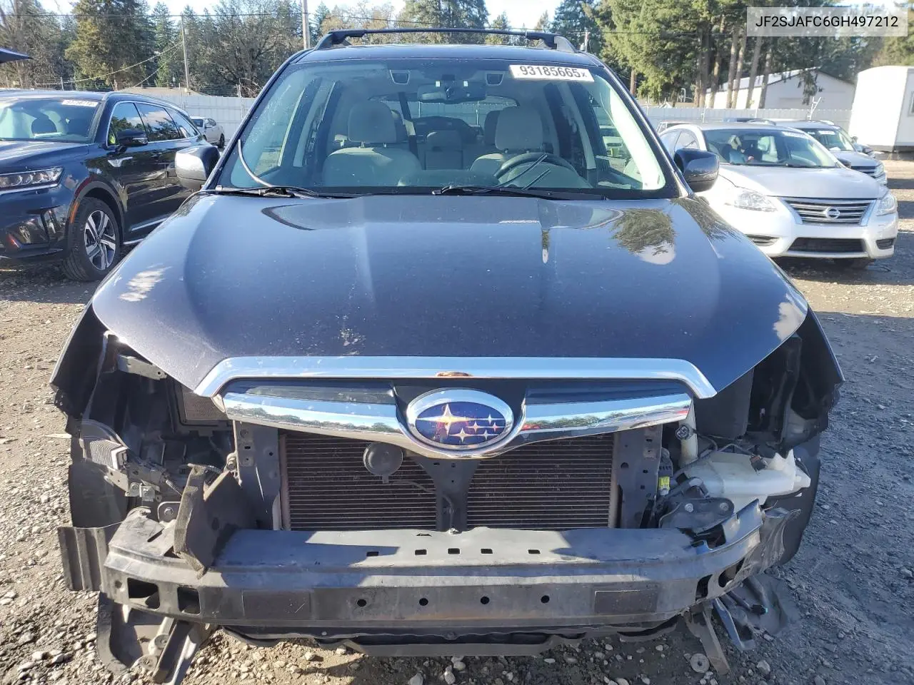 JF2SJAFC6GH497212 2016 Subaru Forester 2.5I Premium