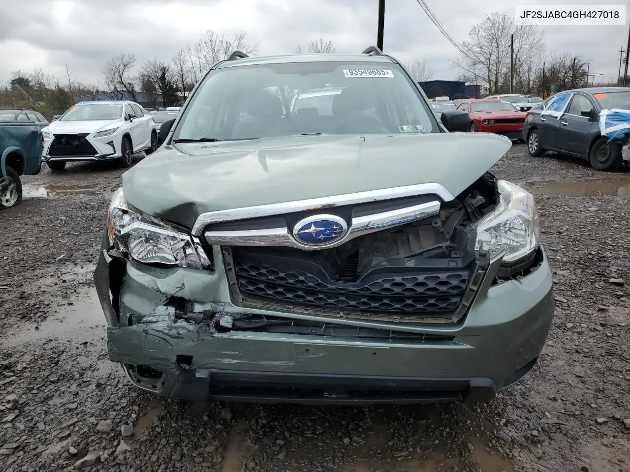 JF2SJABC4GH427018 2016 Subaru Forester 2.5I