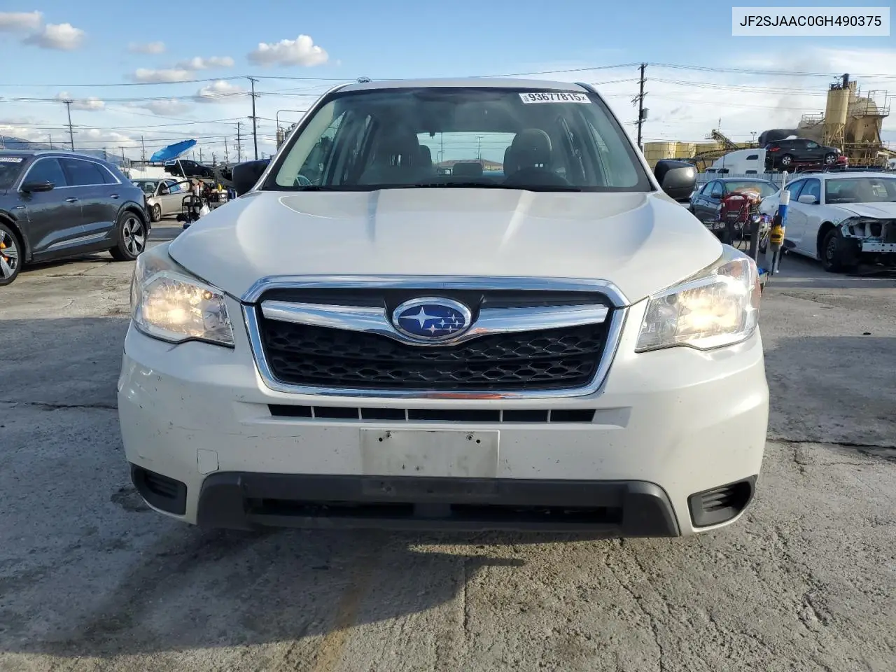 JF2SJAAC0GH490375 2016 Subaru Forester 2.5I