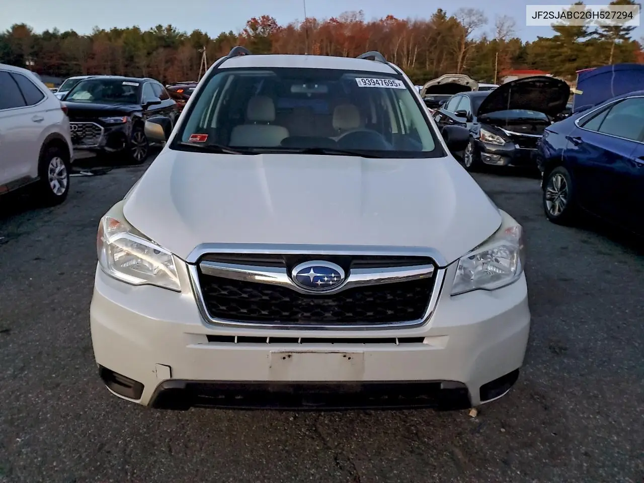 JF2SJABC2GH527294 2016 Subaru Forester 2.5I