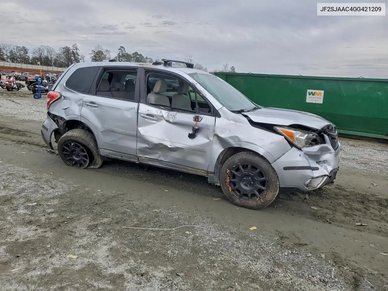 JF2SJAAC4GG421209 2016 Subaru Forester 2.5I