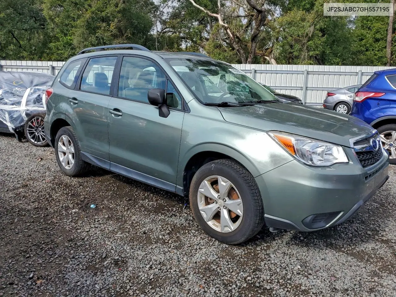 JF2SJABC7GH557195 2016 Subaru Forester 2.5I