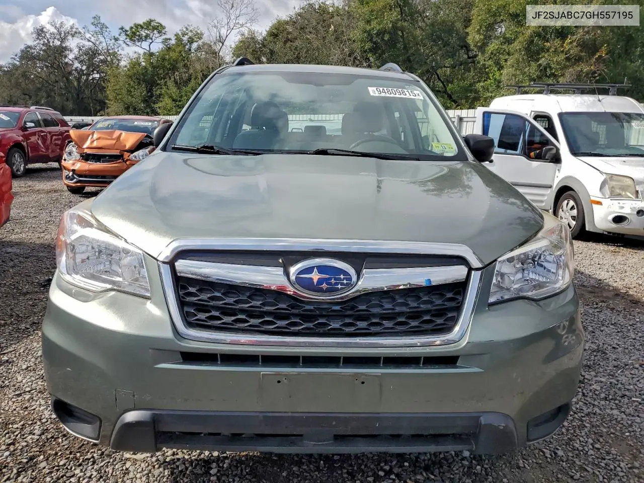 JF2SJABC7GH557195 2016 Subaru Forester 2.5I
