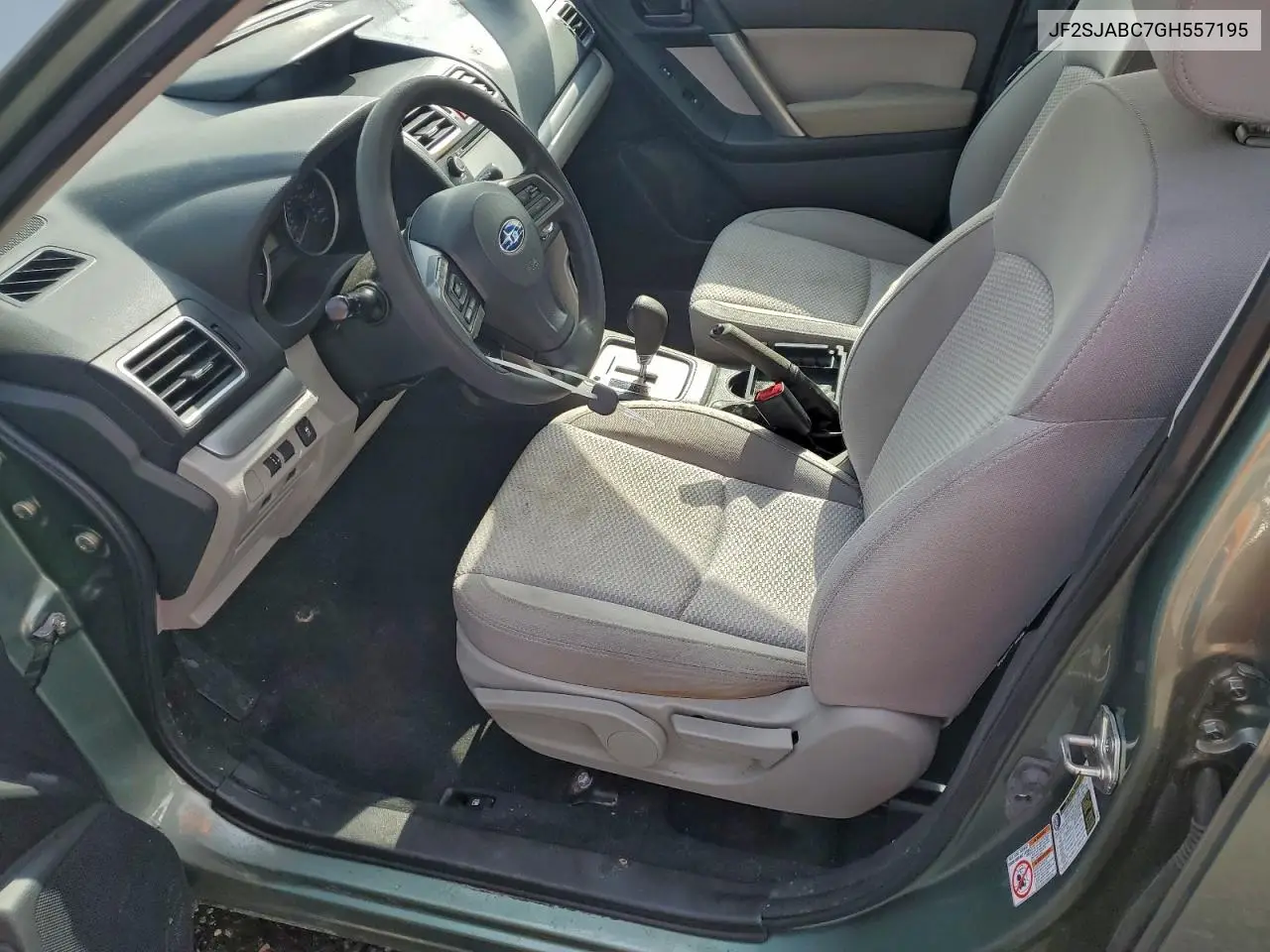 JF2SJABC7GH557195 2016 Subaru Forester 2.5I