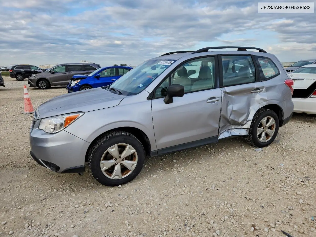 JF2SJABC9GH538633 2016 Subaru Forester 2.5I