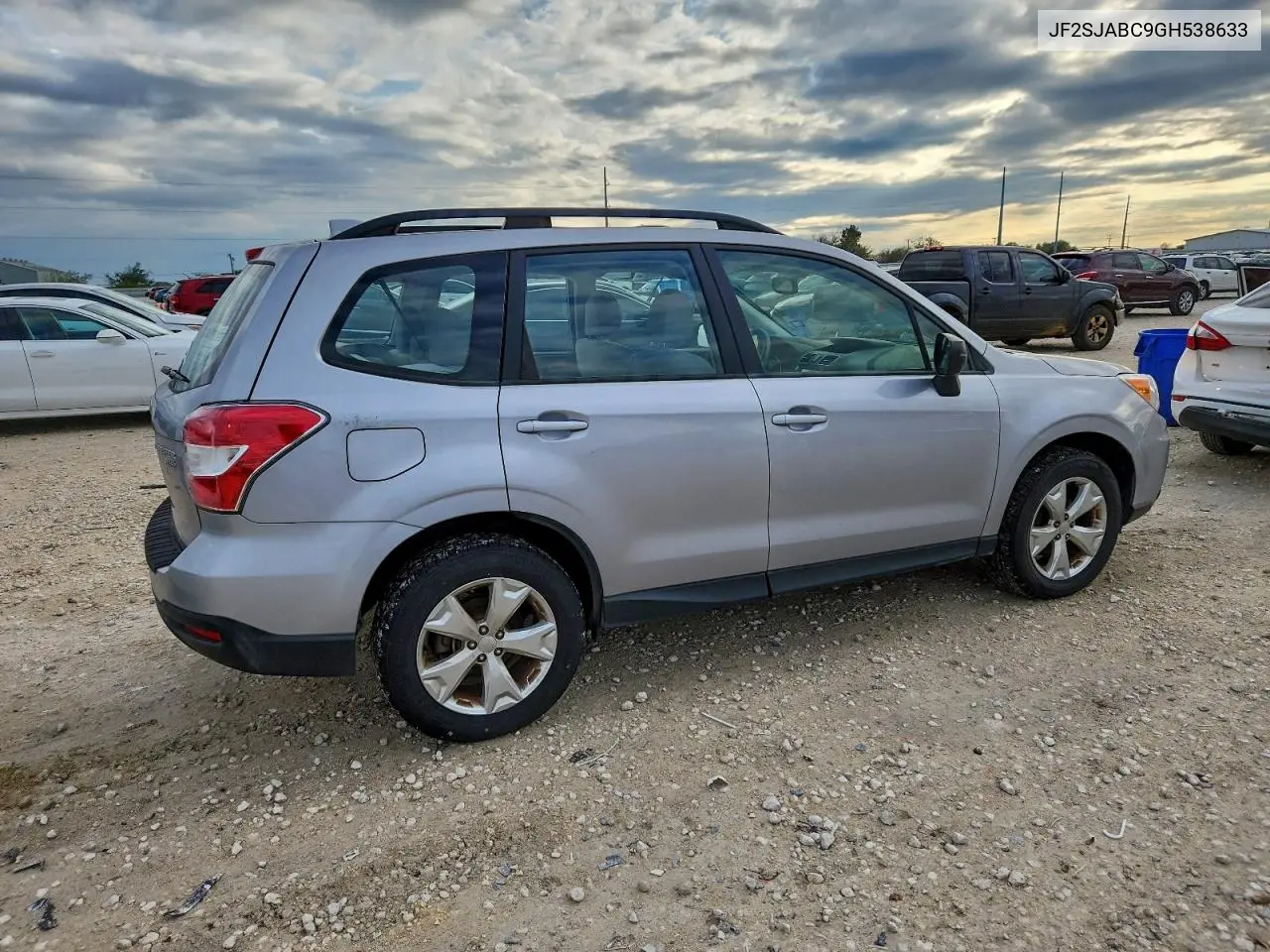 JF2SJABC9GH538633 2016 Subaru Forester 2.5I