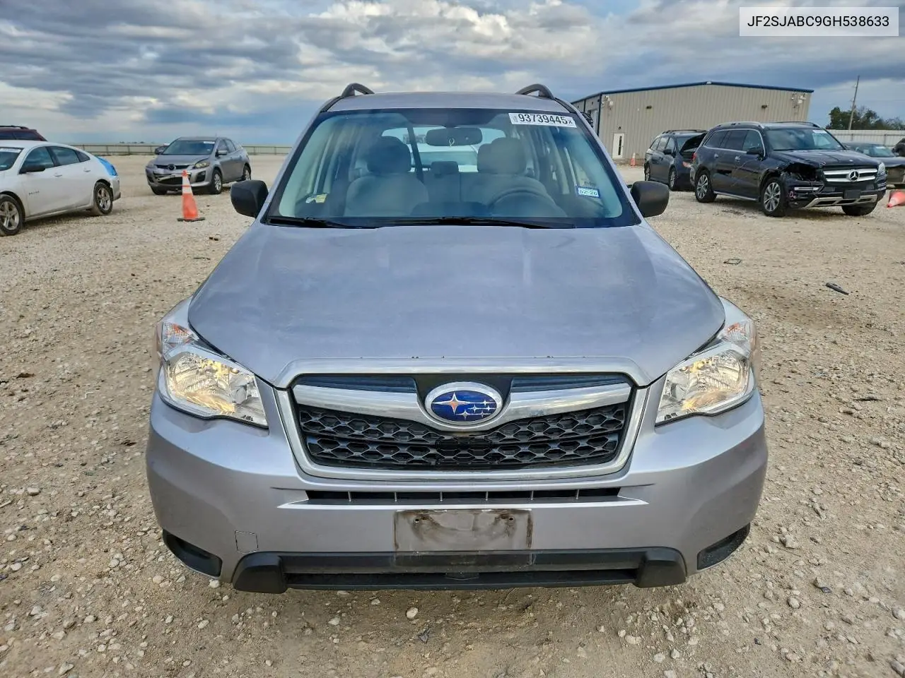 JF2SJABC9GH538633 2016 Subaru Forester 2.5I