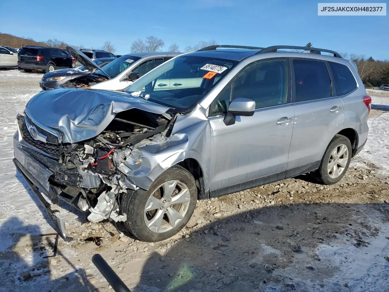 JF2SJAKCXGH482377 2016 Subaru Forester 2.5I Limited