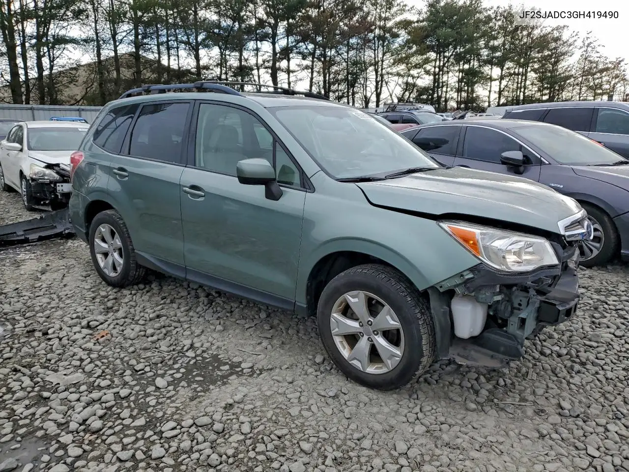 JF2SJADC3GH419490 2016 Subaru Forester 2.5I Premium