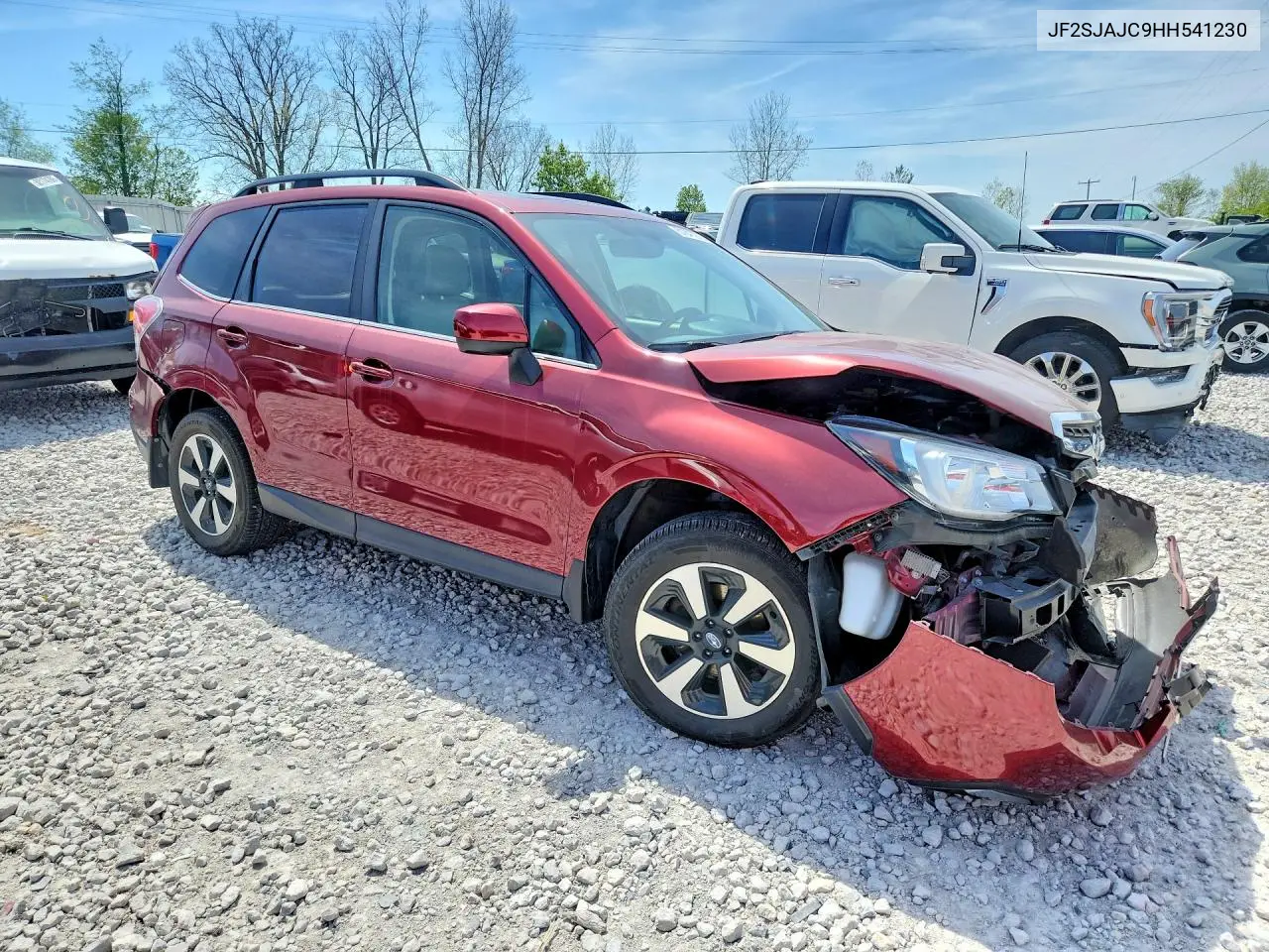 JF2SJAJC9HH541230 2017 Subaru Forester 2.5I Limited