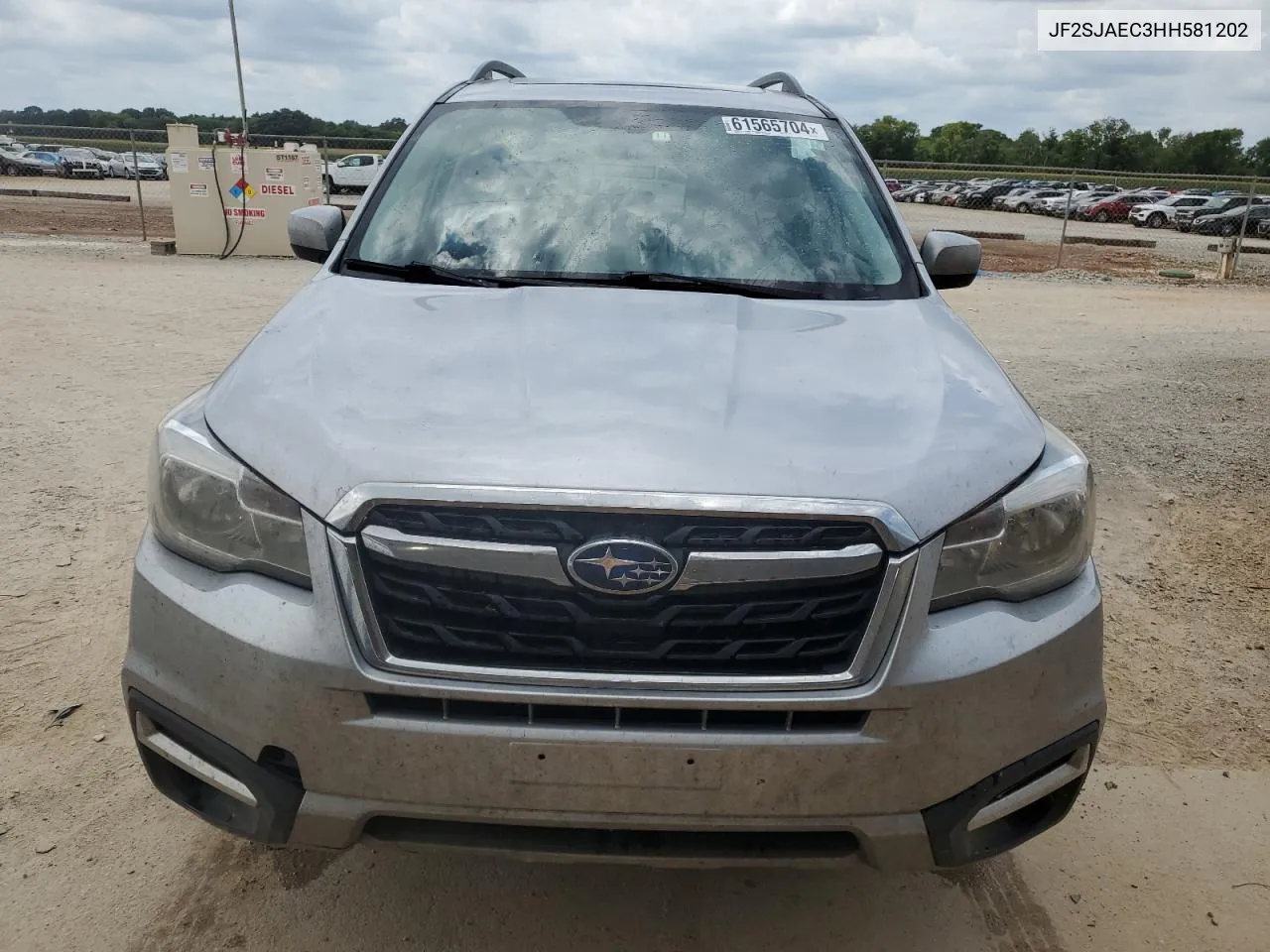 2017 Subaru Forester 2.5I Premium VIN: JF2SJAEC3HH581202 Lot: 61565704