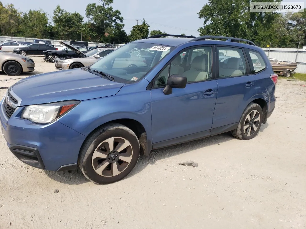 2017 Subaru Forester 2.5I VIN: JF2SJABCXHH523673 Lot: 69300334