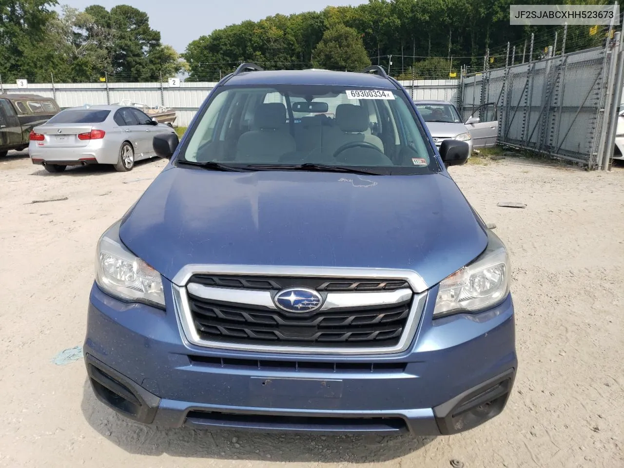 JF2SJABCXHH523673 2017 Subaru Forester 2.5I