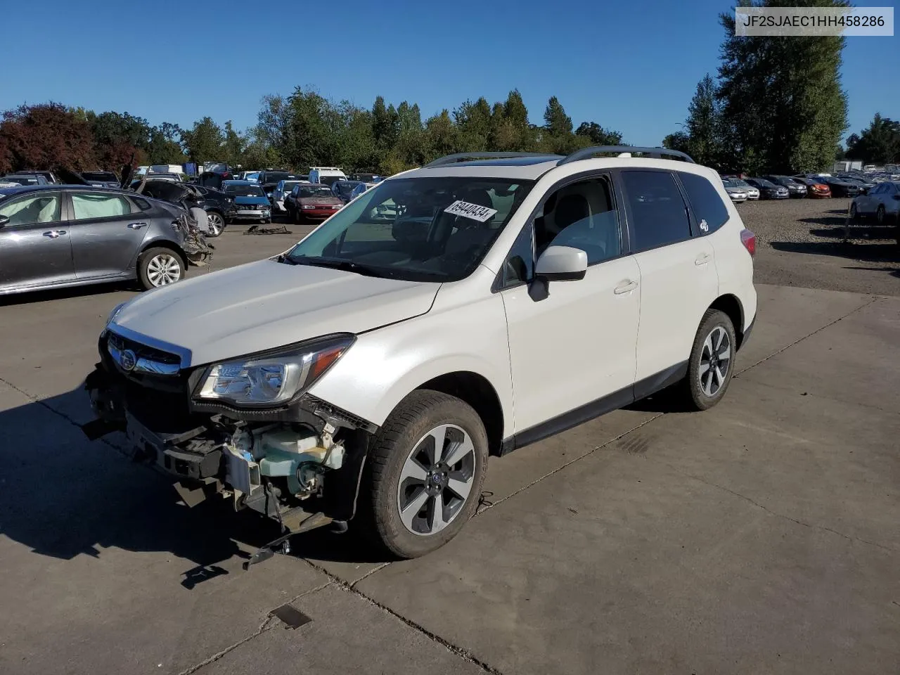 2017 Subaru Forester 2.5I Premium VIN: JF2SJAEC1HH458286 Lot: 69440434