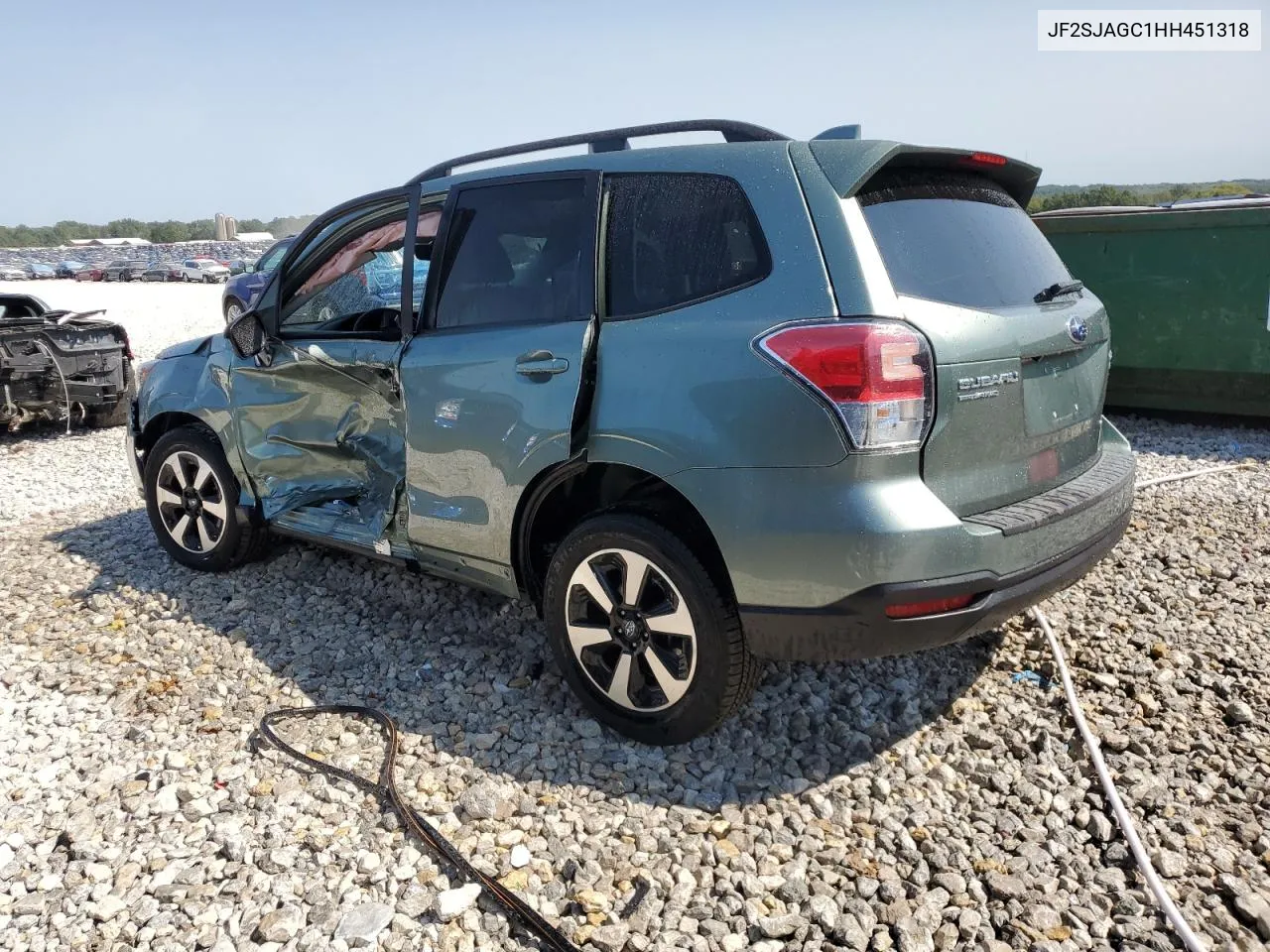 JF2SJAGC1HH451318 2017 Subaru Forester 2.5I Premium