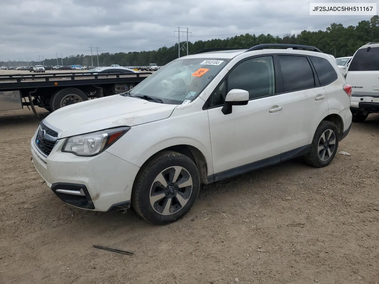 2017 Subaru Forester 2.5I Premium VIN: JF2SJADC5HH511167 Lot: 70045104