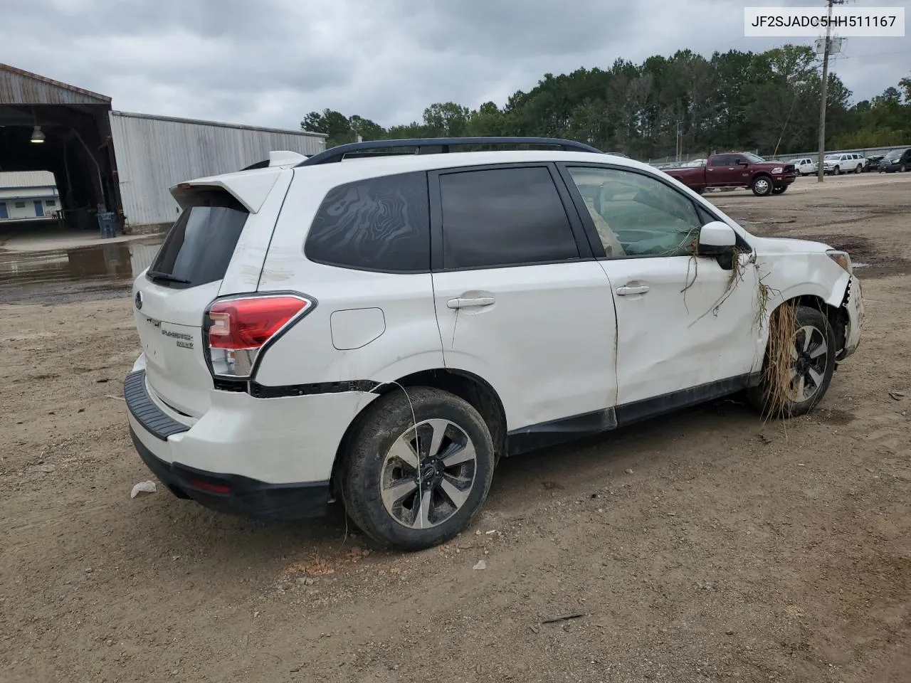 JF2SJADC5HH511167 2017 Subaru Forester 2.5I Premium