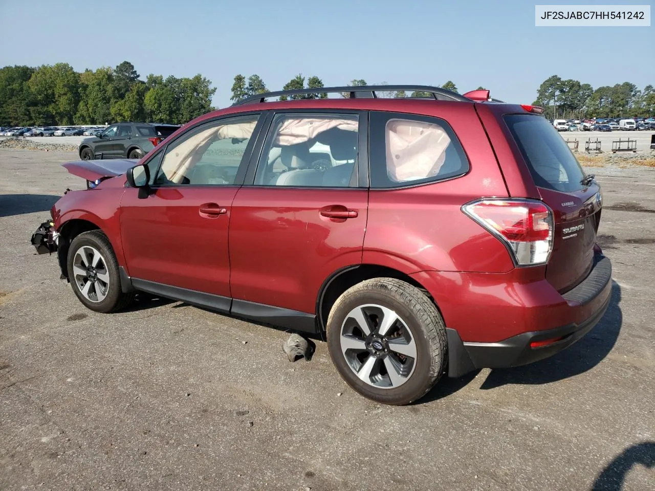 2017 Subaru Forester 2.5I VIN: JF2SJABC7HH541242 Lot: 70431014