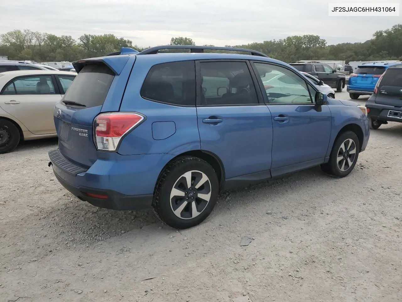 2017 Subaru Forester 2.5I Premium VIN: JF2SJAGC6HH431064 Lot: 71404504