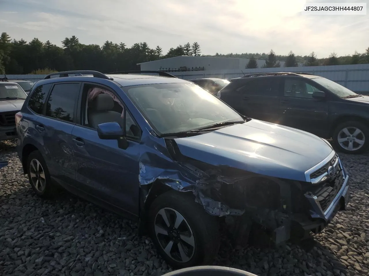 2017 Subaru Forester 2.5I Premium VIN: JF2SJAGC3HH444807 Lot: 71466634