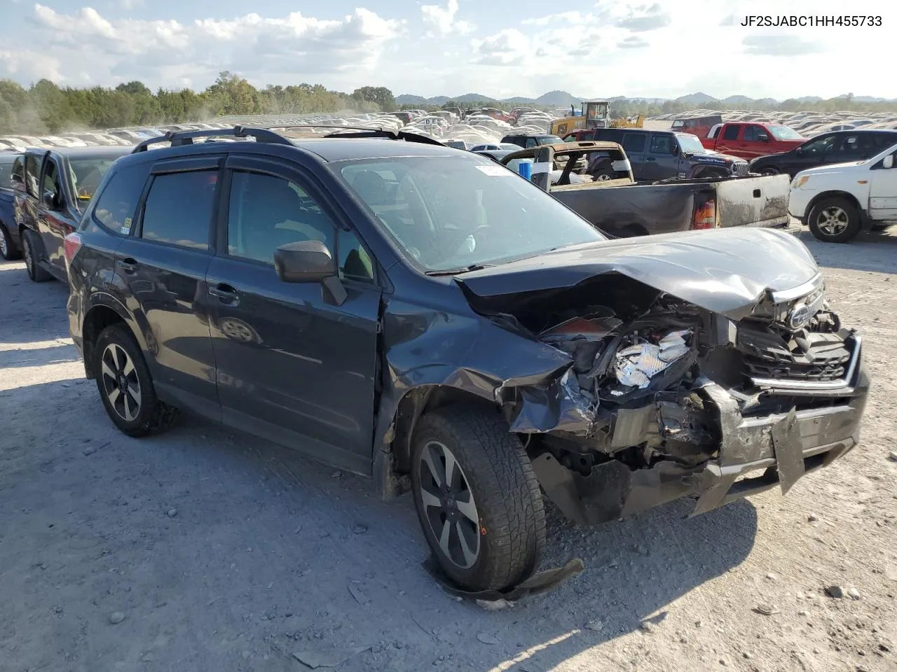 2017 Subaru Forester 2.5I VIN: JF2SJABC1HH455733 Lot: 71867174