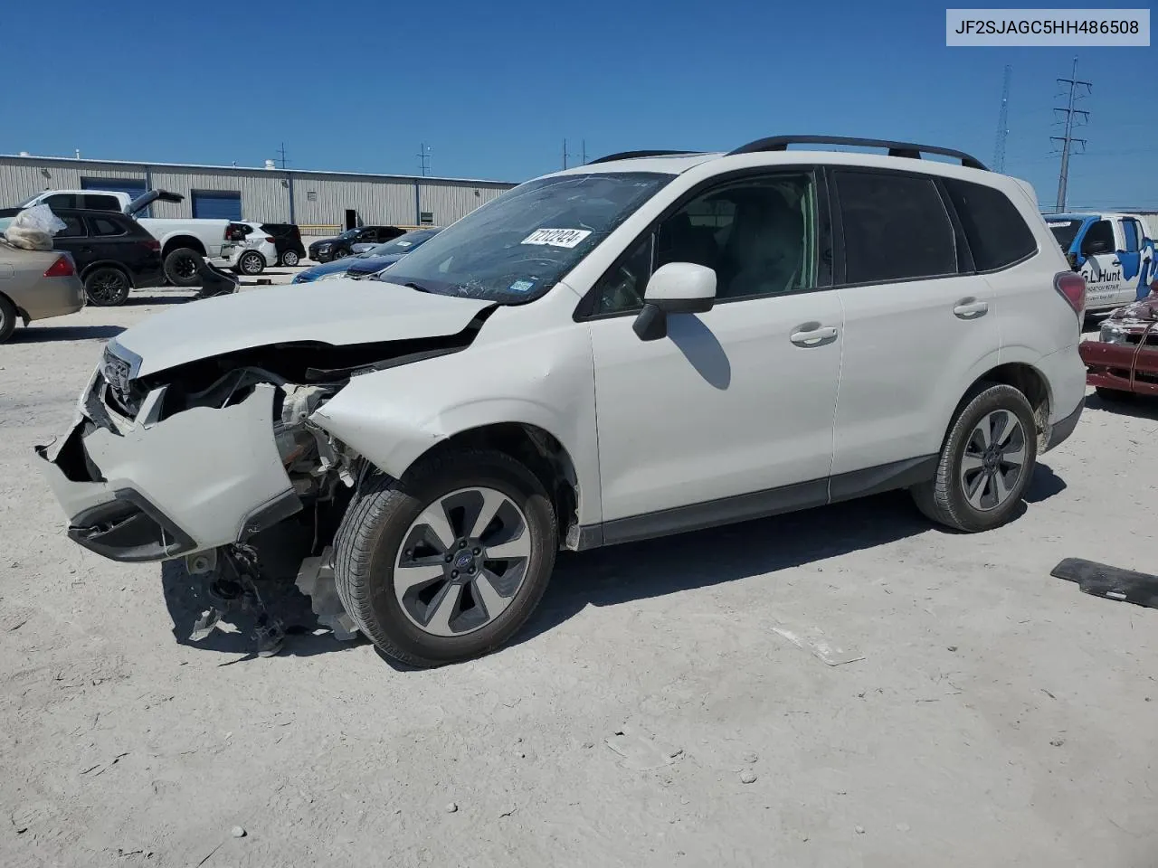 2017 Subaru Forester 2.5I Premium VIN: JF2SJAGC5HH486508 Lot: 72122424