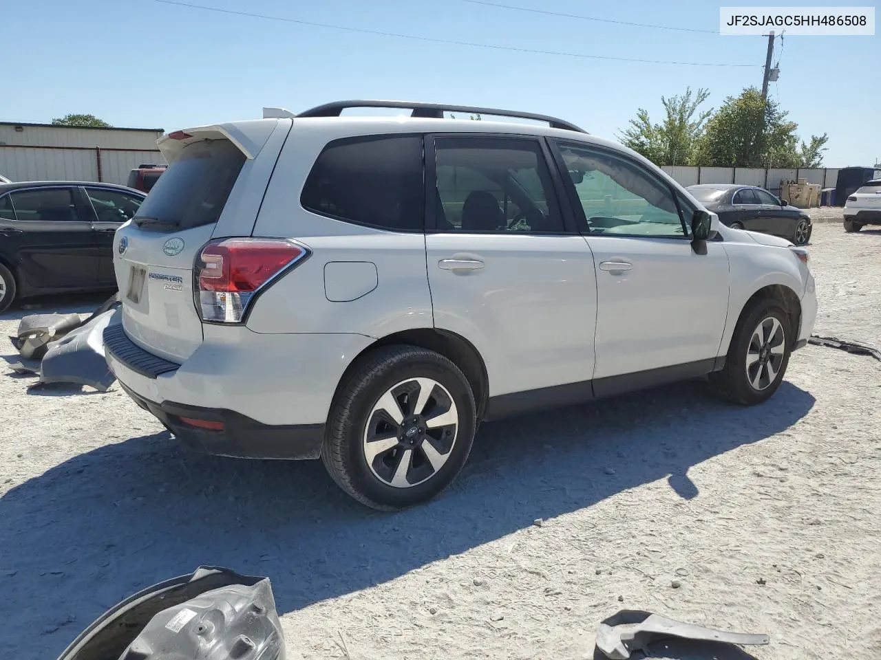 2017 Subaru Forester 2.5I Premium VIN: JF2SJAGC5HH486508 Lot: 72122424