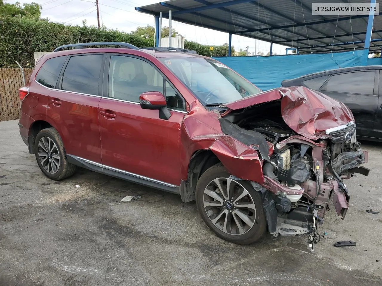 2017 Subaru Forester 2.0Xt Touring VIN: JF2SJGWC9HH531518 Lot: 72281084