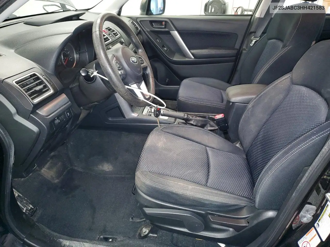 JF2SJABC3HH421583 2017 Subaru Forester 2.5I