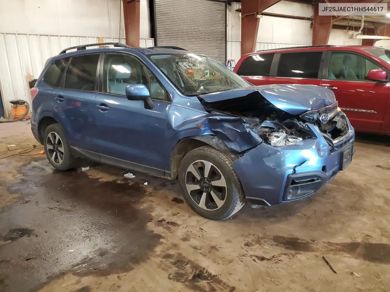 JF2SJAEC1HH544617 2017 Subaru Forester 2.5I Premium