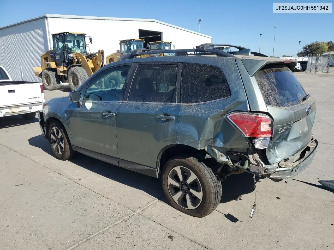 JF2SJAJC0HH581342 2017 Subaru Forester 2.5I Limited