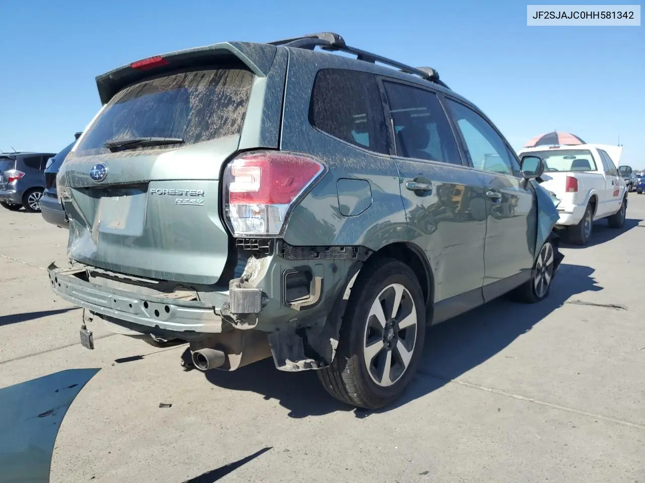 JF2SJAJC0HH581342 2017 Subaru Forester 2.5I Limited