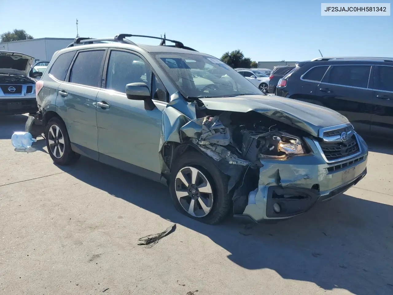 JF2SJAJC0HH581342 2017 Subaru Forester 2.5I Limited