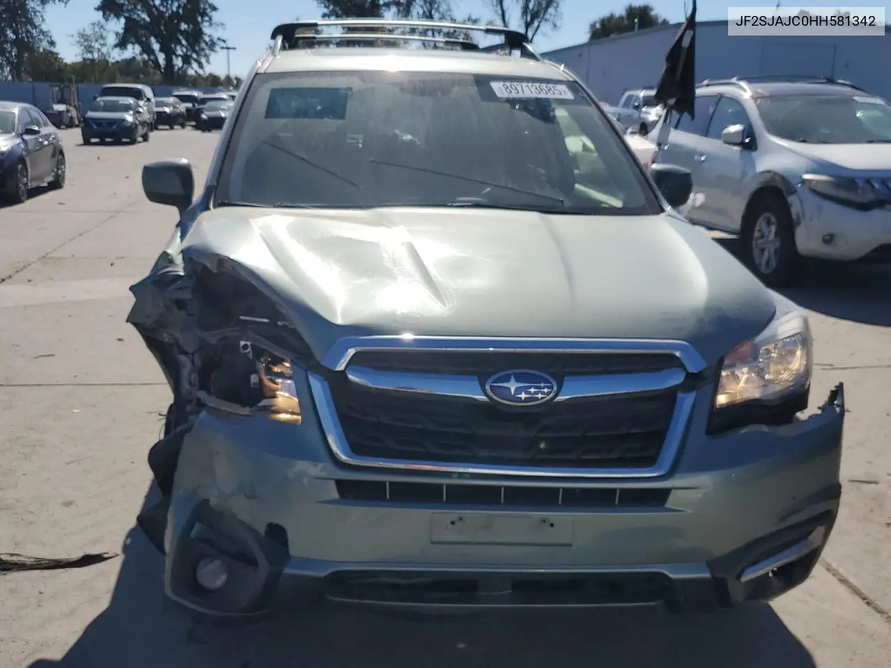 JF2SJAJC0HH581342 2017 Subaru Forester 2.5I Limited