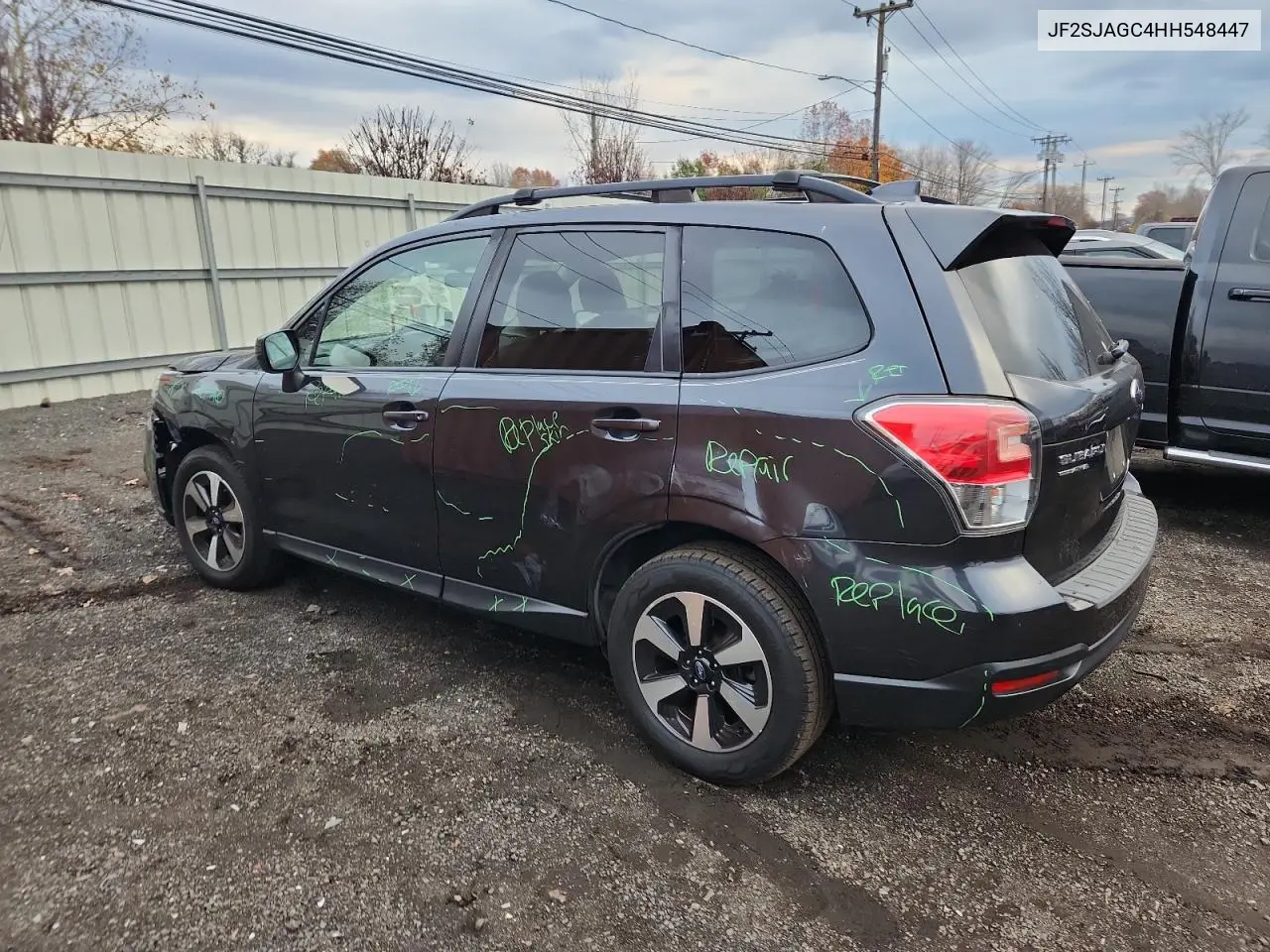 JF2SJAGC4HH548447 2017 Subaru Forester 2.5I Premium