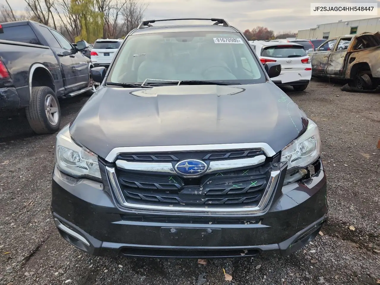 JF2SJAGC4HH548447 2017 Subaru Forester 2.5I Premium