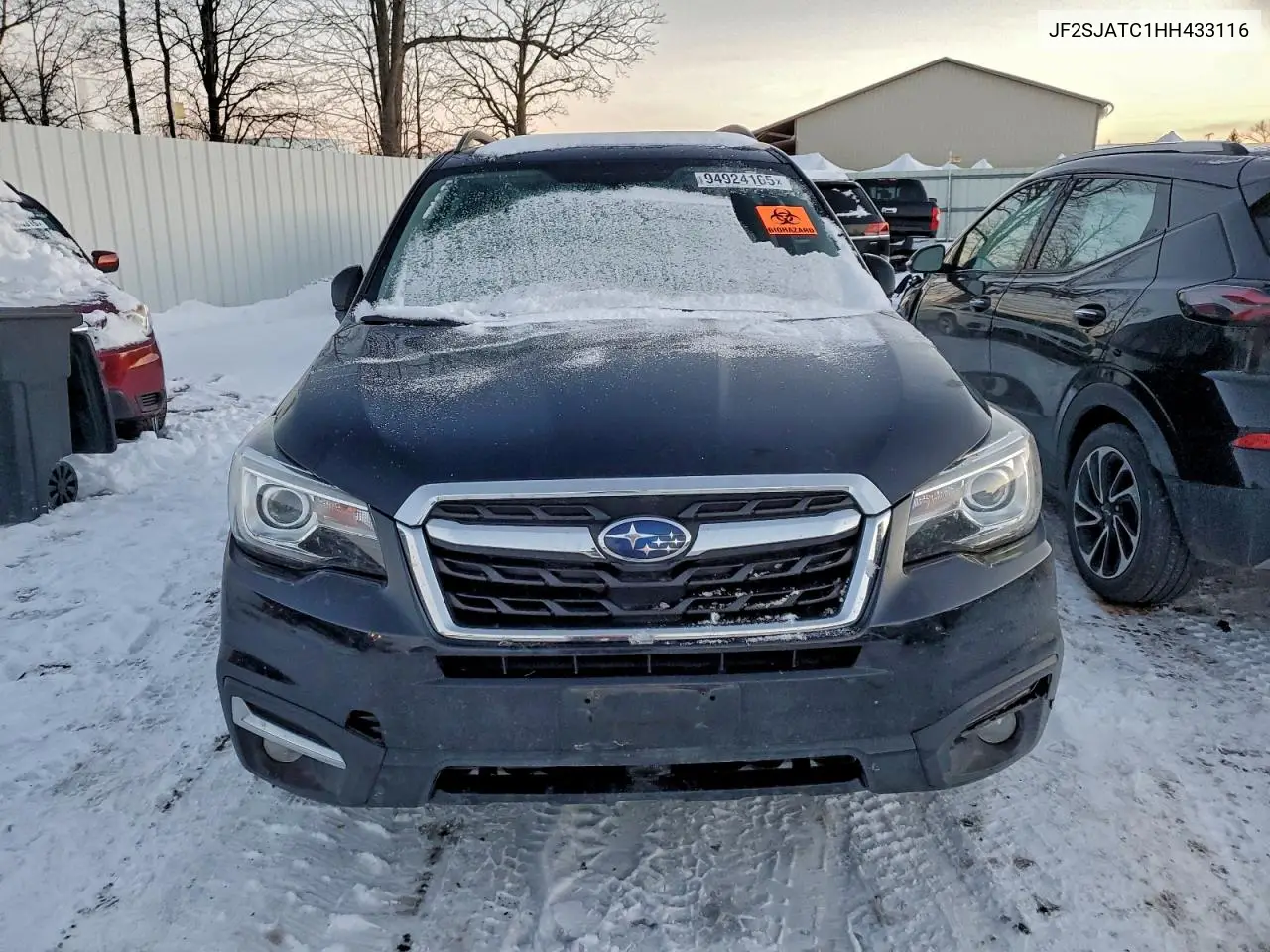 JF2SJATC1HH433116 2017 Subaru Forester 2.5I Touring