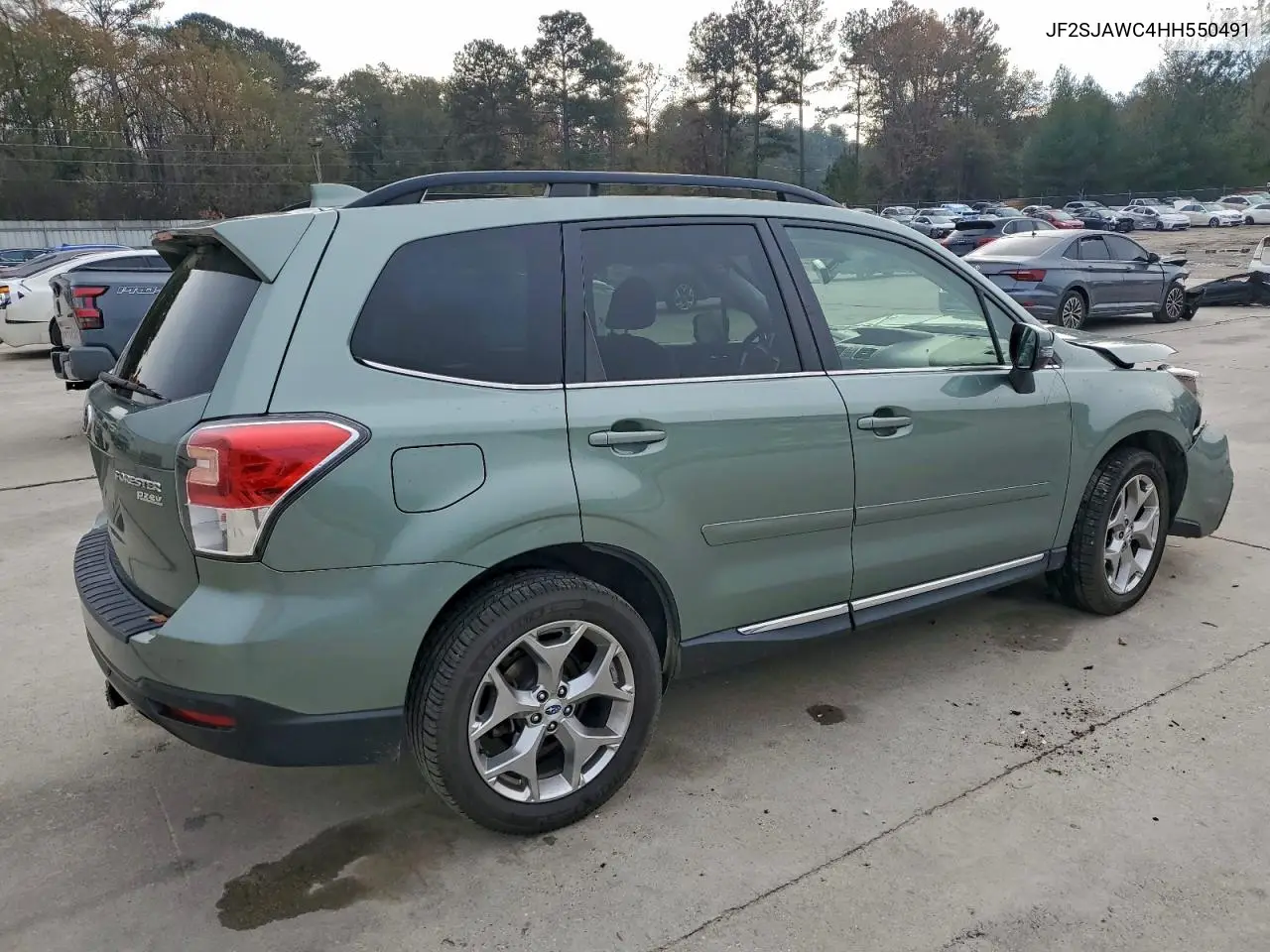 JF2SJAWC4HH550491 2017 Subaru Forester 2.5I Touring