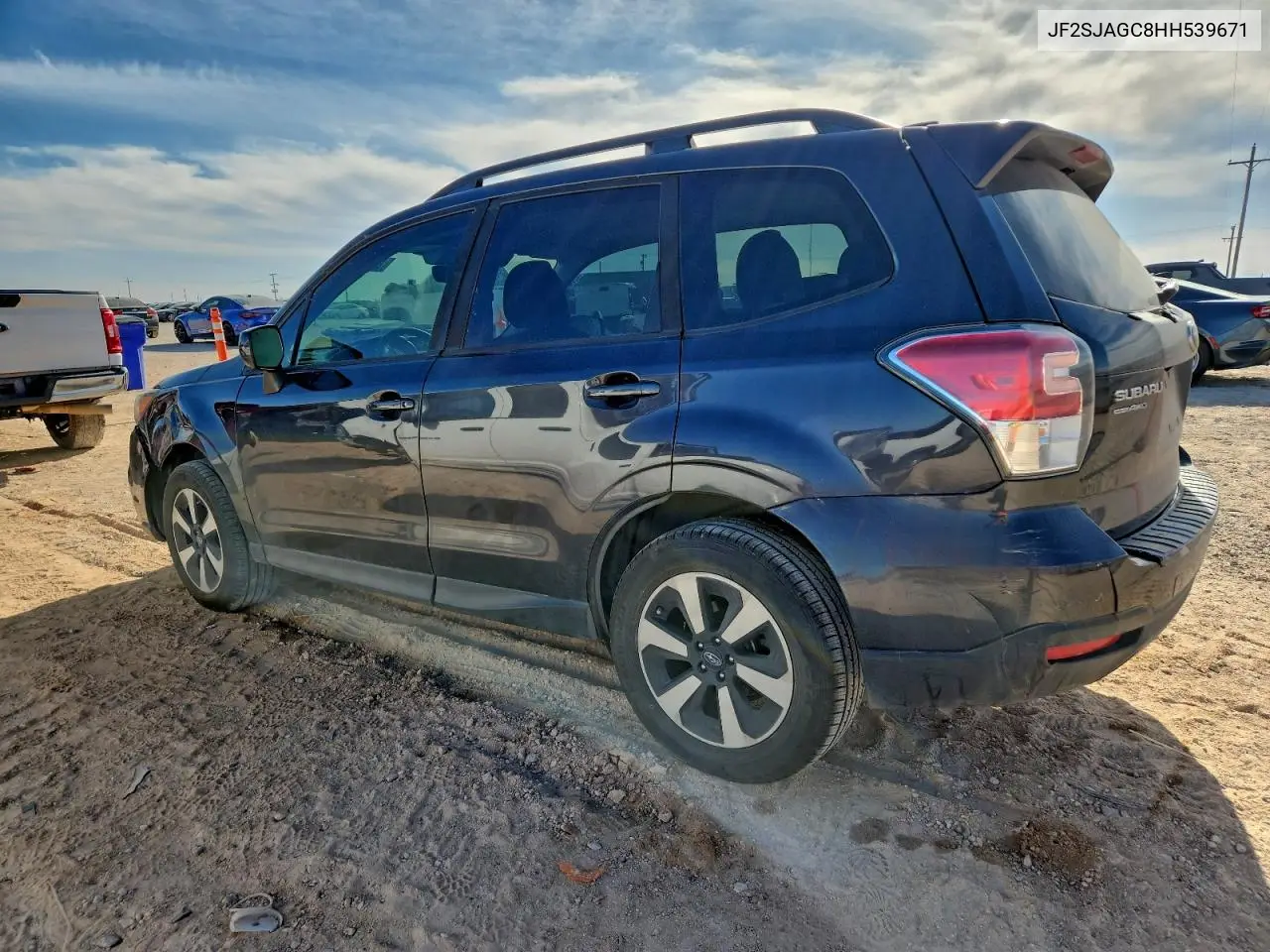 JF2SJAGC8HH539671 2017 Subaru Forester 2.5I Premium
